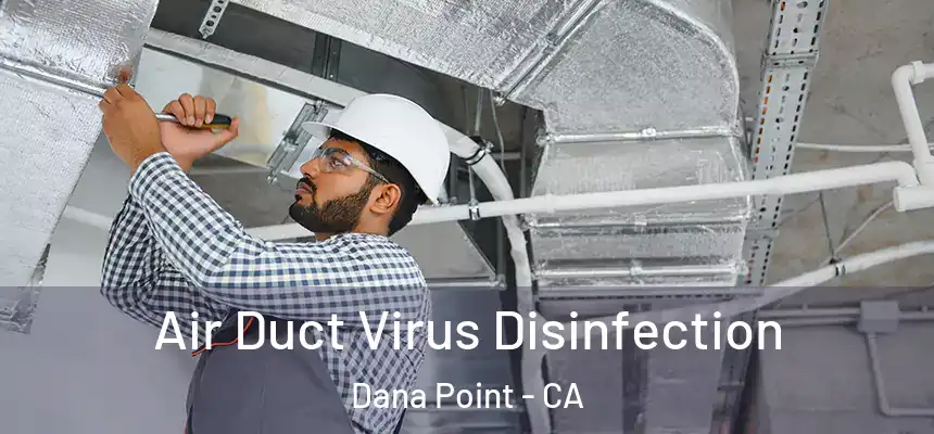 Air Duct Virus Disinfection Dana Point - CA